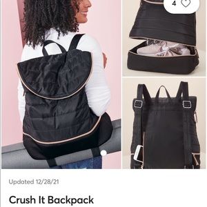 Stella & Dot Crush It Backpack - Black